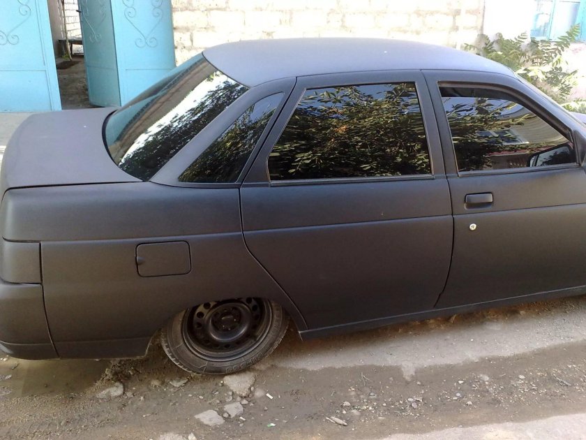 ВАЗ 2112 серый матовый