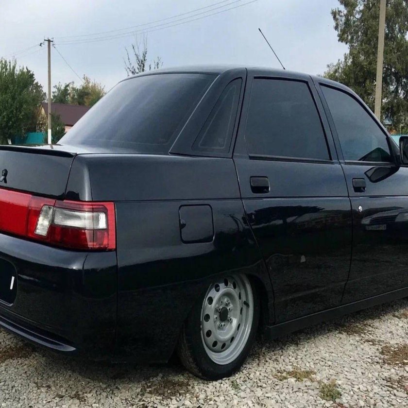 Лада 2110 черная