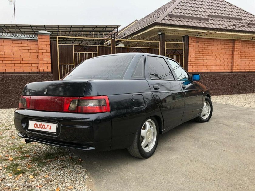 Лада 2110 черная