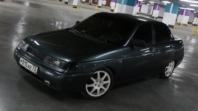 Лада 2110 черная