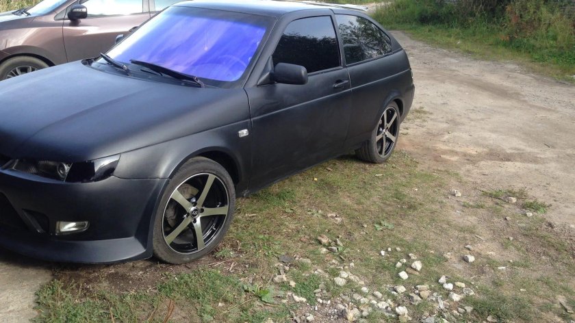 ВАЗ 2112 купе матовая