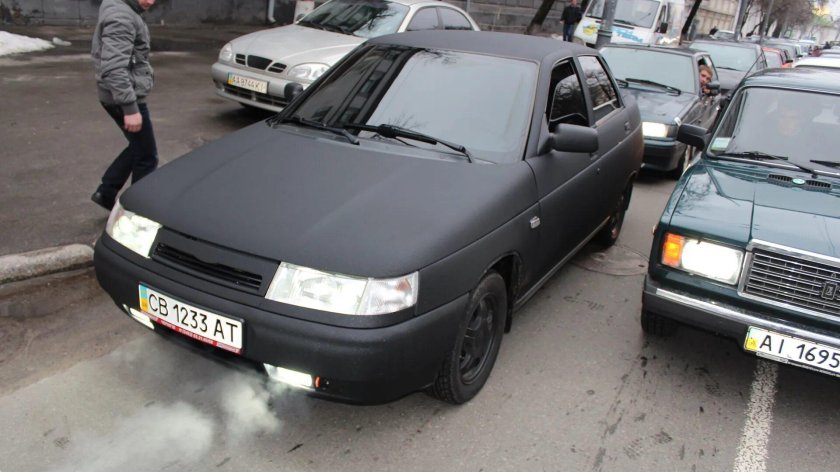 ВАЗ 2110 черный Раптор