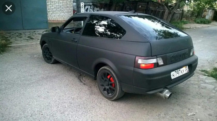 ВАЗ 2110 черный Раптор