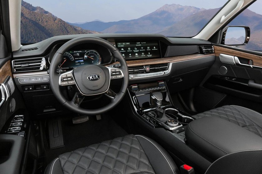 Киа Mohave 2021 салон