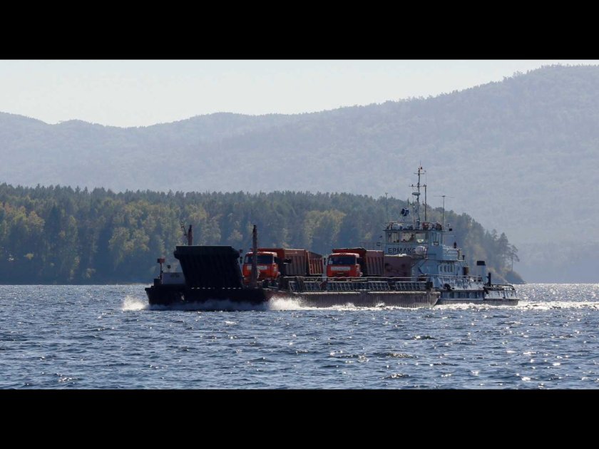 Корабль на Енисее Красноярск