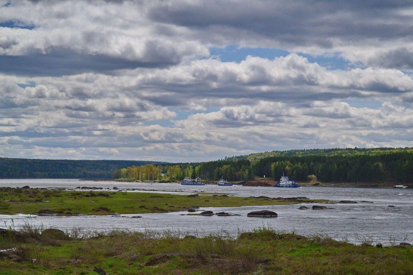 Казачинский порог Красноярский край