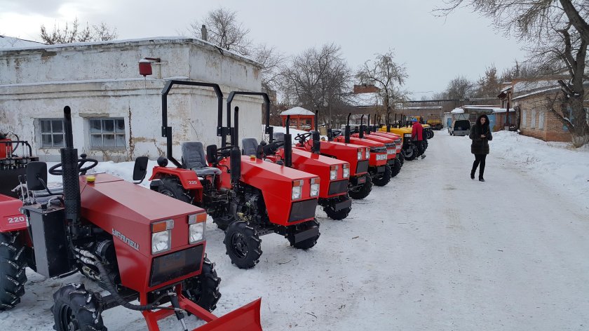 Минитрактор Уралец 224