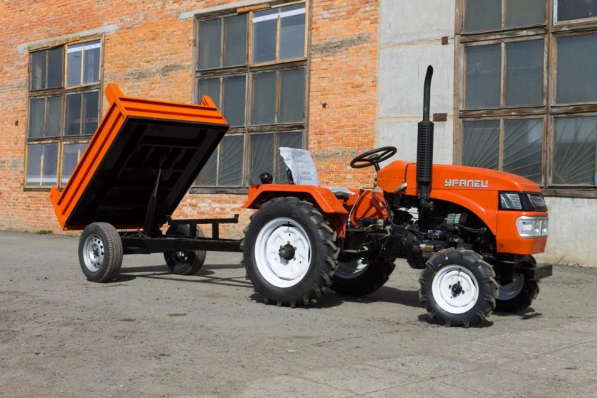Минитрактор уралец 220б