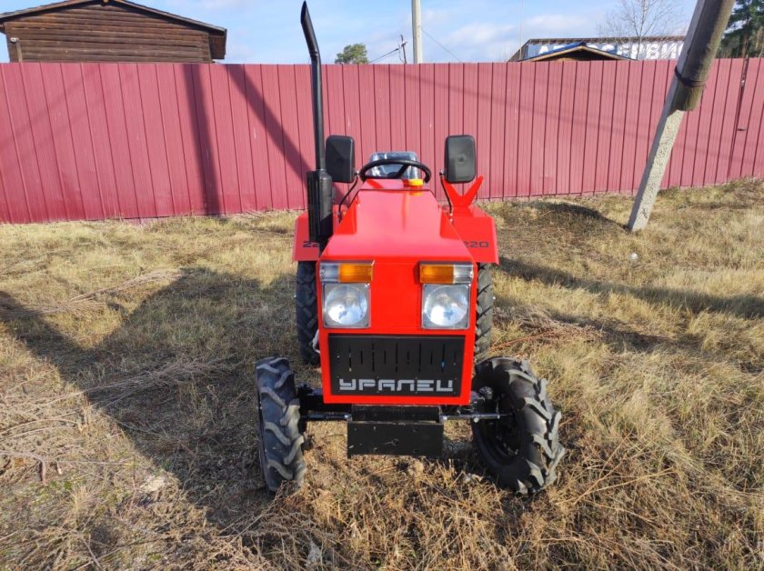 Уралец 220 старый