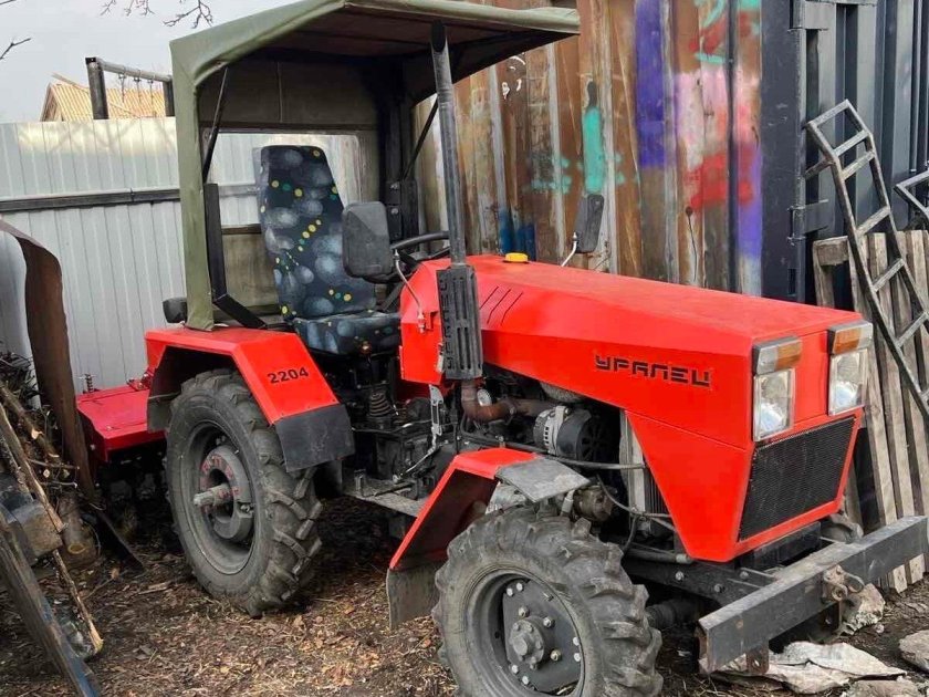 Мини трактор уралец