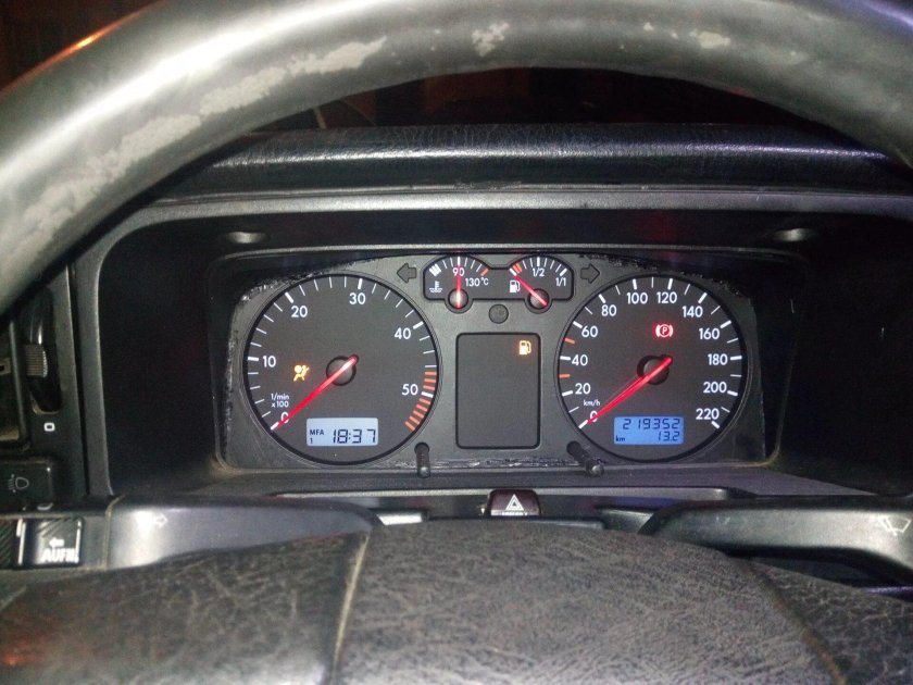 Passat b3 приборная панель