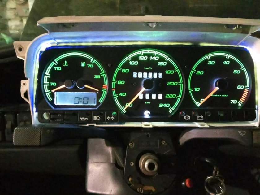 Пересвет приборки Пассат б3