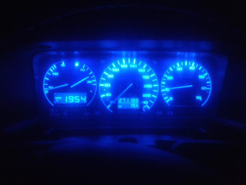 Пересвет приборки Пассат б3