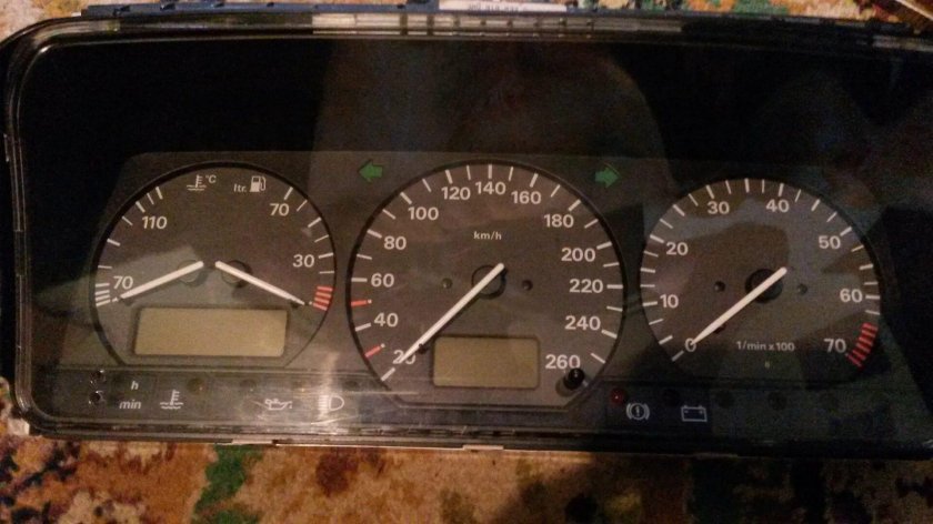 Приборка Пассат б2