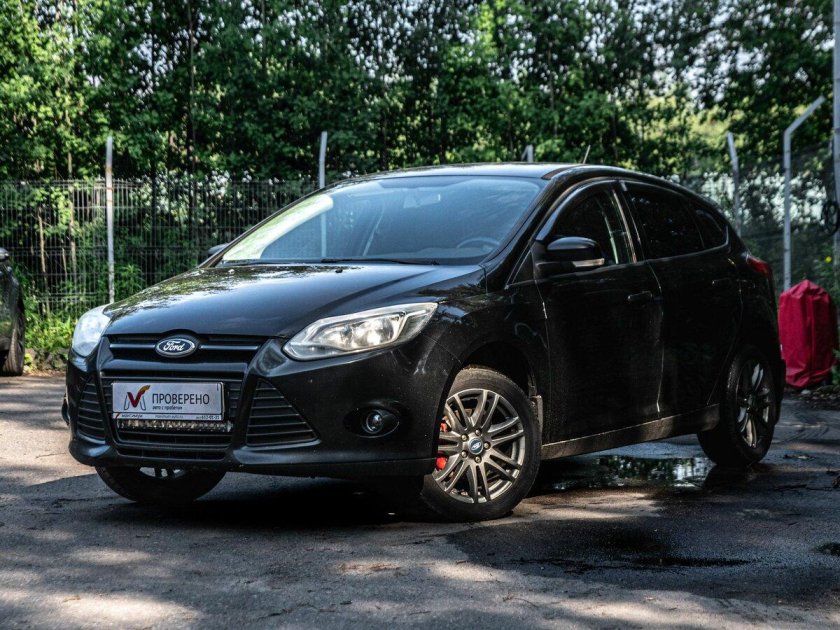 Ford focus черный