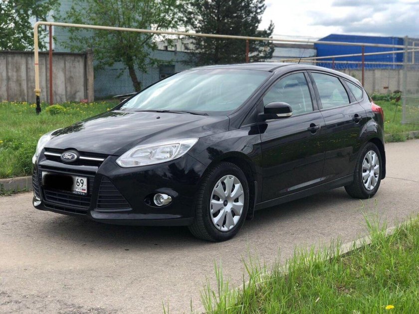Форд фокус 3 2011 года черный