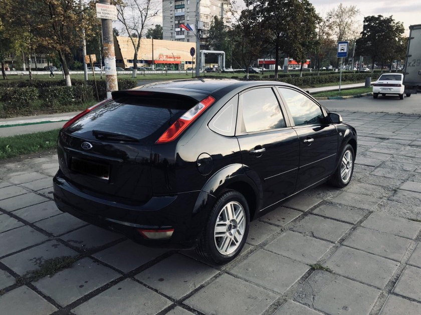 Форд фокус 2 черный 2007
