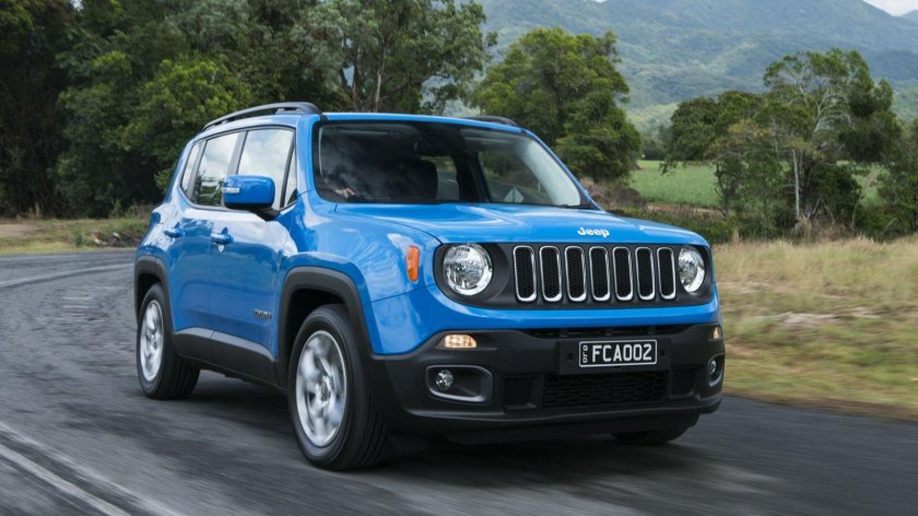 Лобовое стекло Jeep Renegade 2021 года