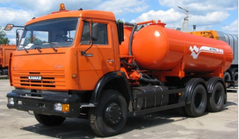 Вакуумная машина камаз ко 505а