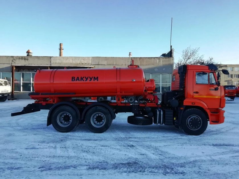 Ко-505б вакуумная машина камаз-65115