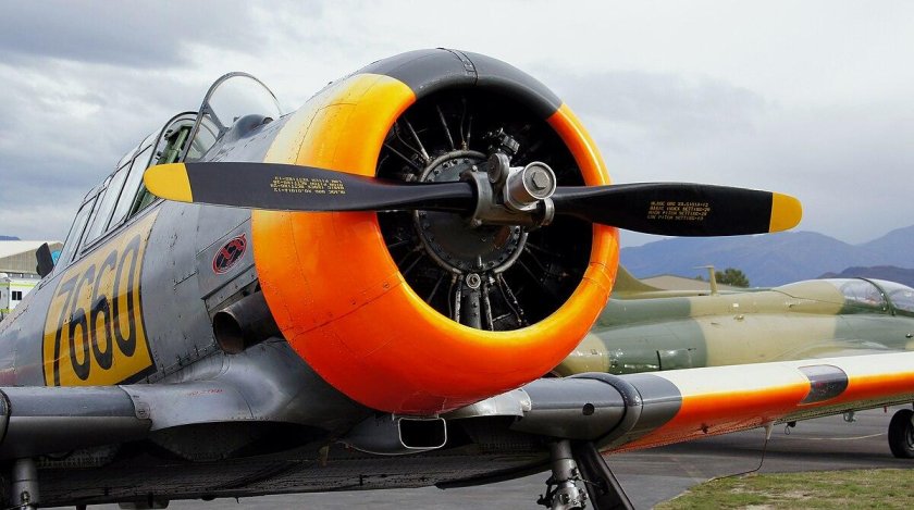North American t-6 Texan самолет