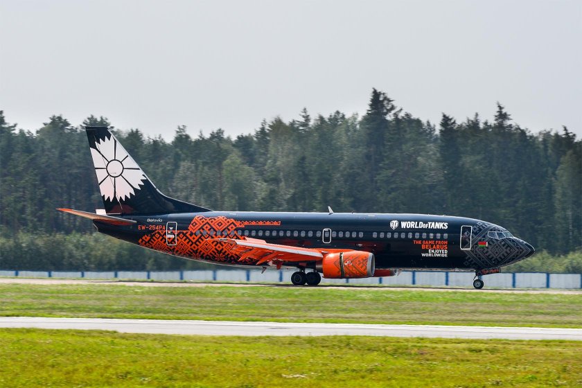 Авиакомпания Белавиа самолеты