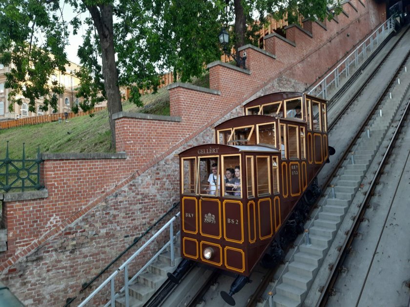 Budapest castle hill funicular