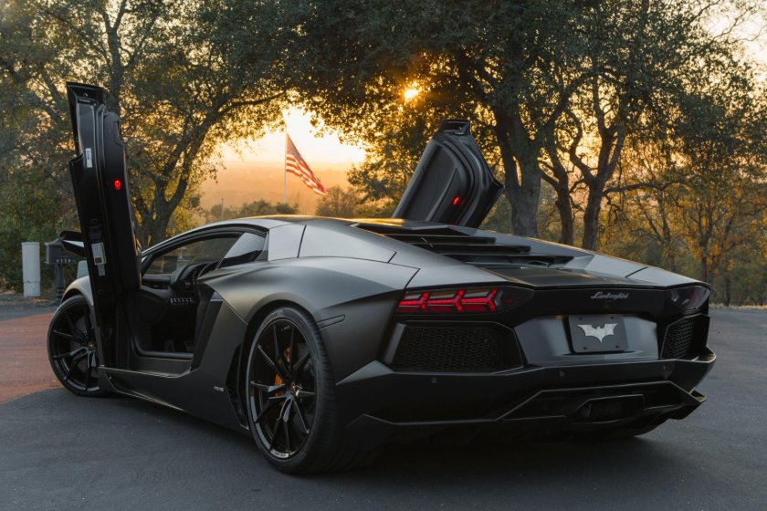 Lamborghini Aventador lp700-4 Black