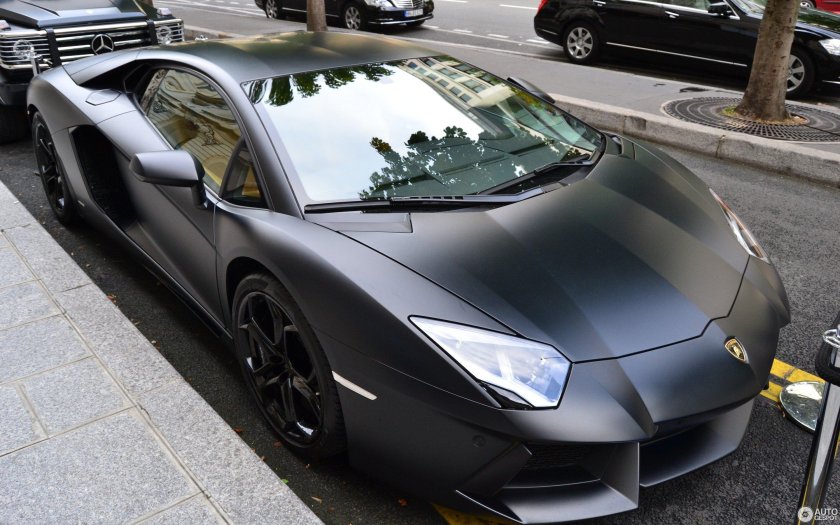 Lamborghini Aventador матовый