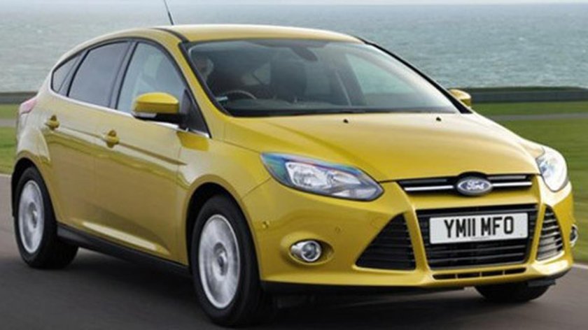 Форд фокус 2 желтый