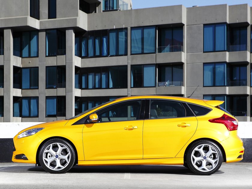 Форд фокус 3 желтый