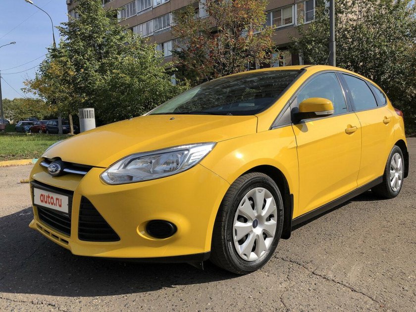 Форд фокус 3 желтый
