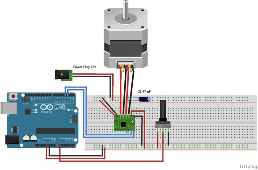 Шаговый мотор nema 17