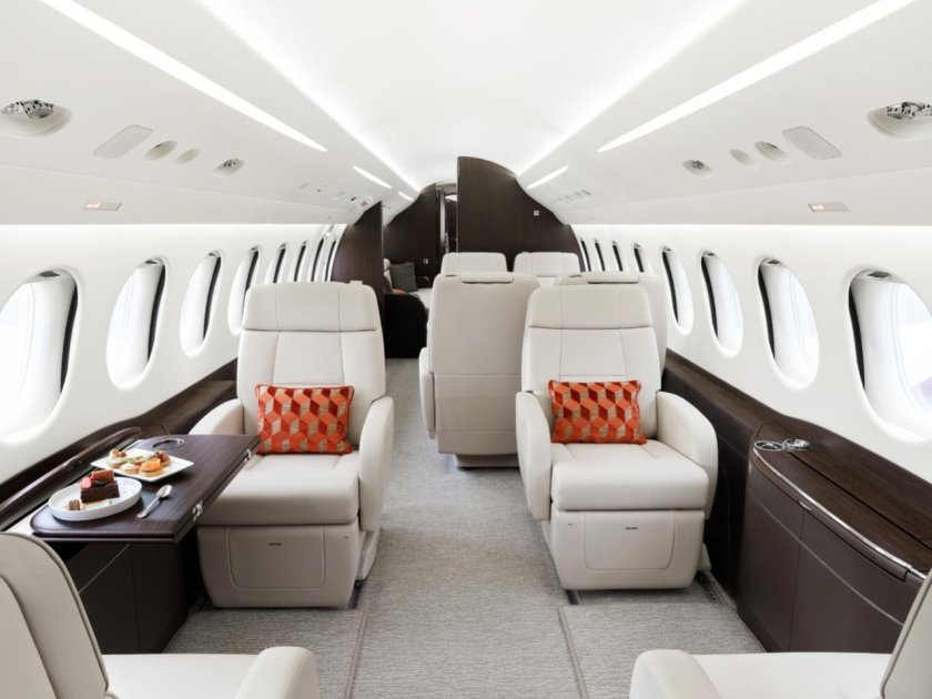 Dassault Falcon 7x салон