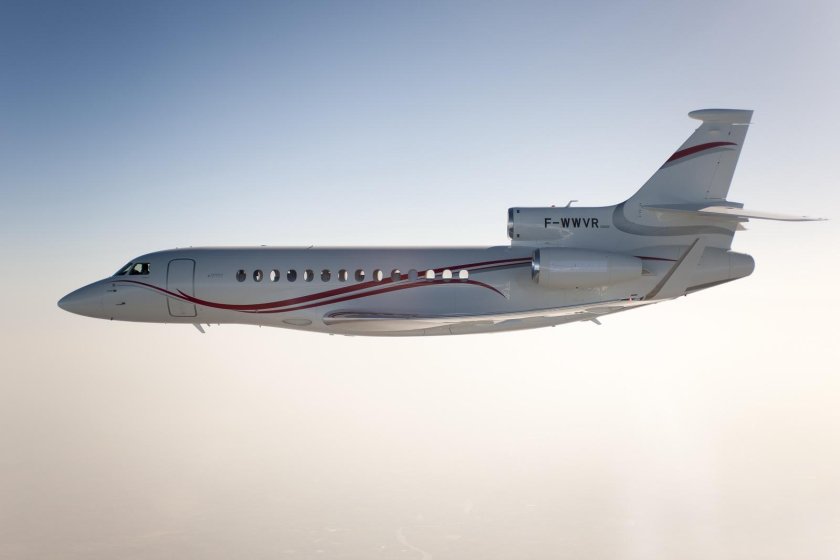Dassault Falcon 10 самолет