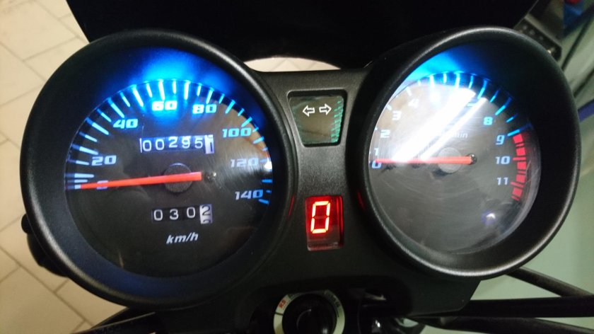 Приборная панель на мотоцикл