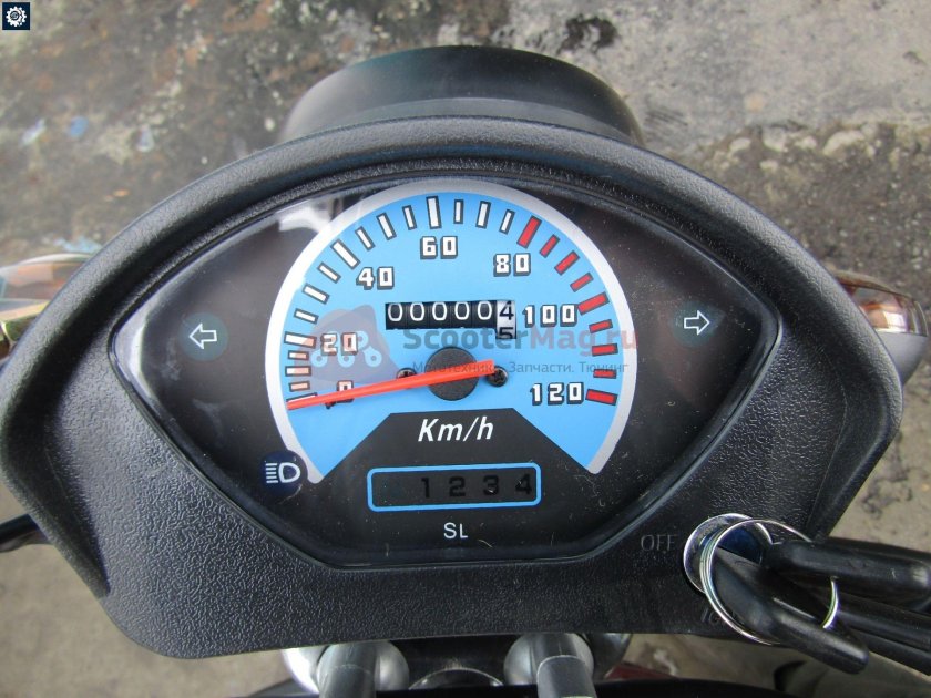 Мопед 110 кубов Венто спидометр