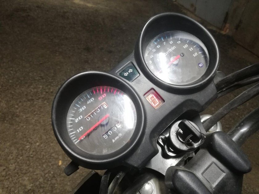 Альфа 125 кубов приборная панель