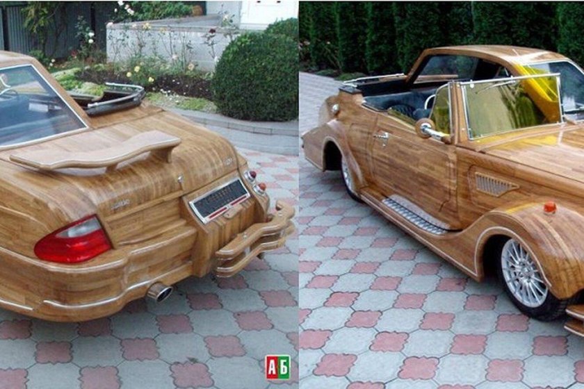 Деревянный автомобиль