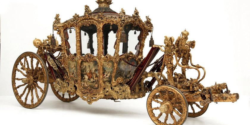 Карета Петра 1 в Эрмитаже