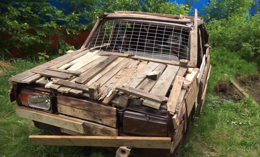 Деревянный ВАЗ 2107