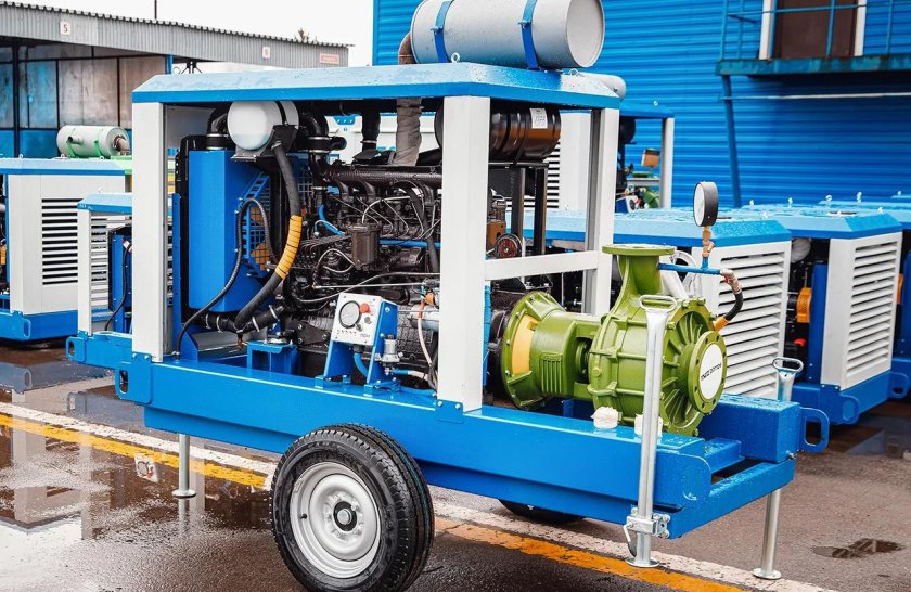 Дизельная насосная станция д240