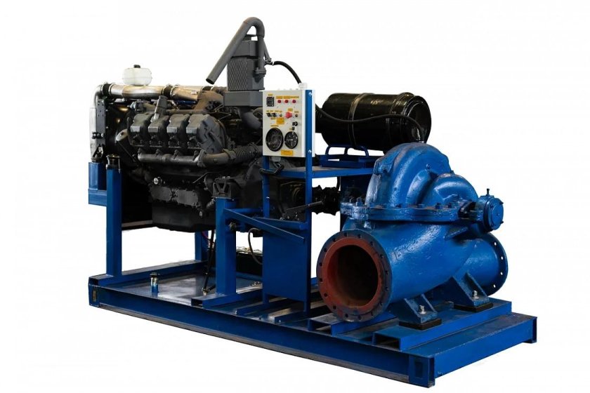 Дизельная насосная станция д240