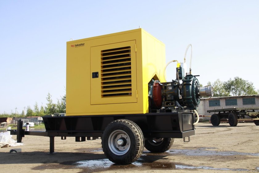 Дизельная насосная станция John Deere