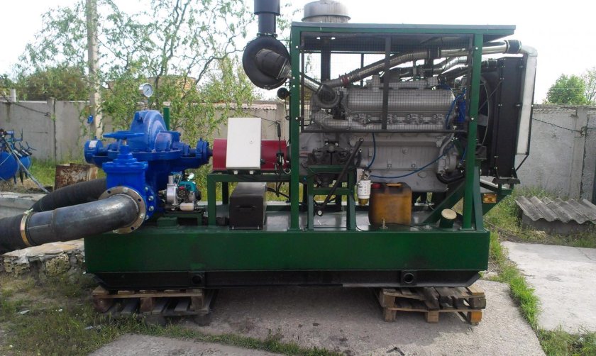 Дизельная насосная станция DNS. SHP-2 t122
