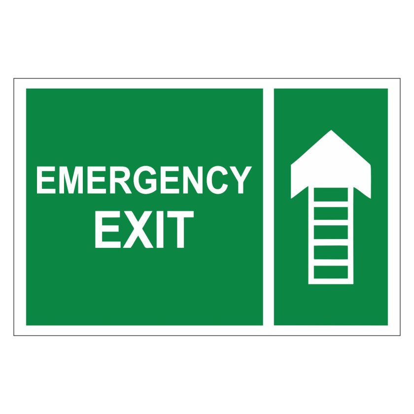 Значок аварийный выход