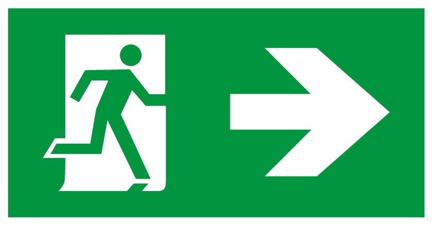 Знаки эвакуации