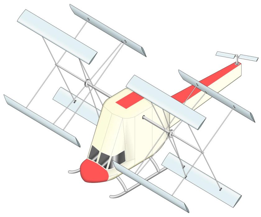 Циклокоптер вертолёт