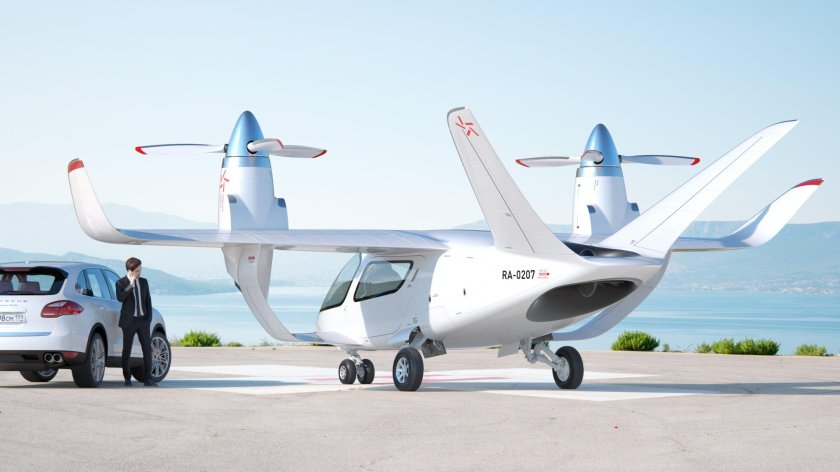 Аэротакси конвертоплан