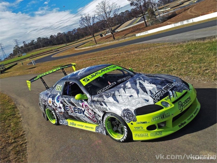 Тойота Супра дрифт